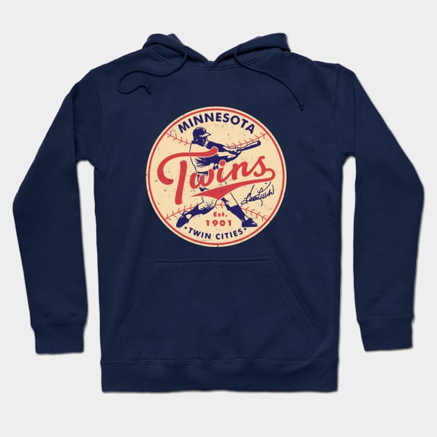 Vintage Minnesota Twins Harmon Killebrew by Buck Tee Hoodie by Buck Tee